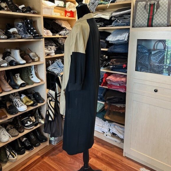 YOHJI YAMAMOTO SIZE 2/M COLORBLOCK PATTERN COAT/JACKET - Picture 2 of 7